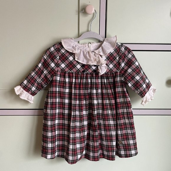 Pili Carrera Girl Dress; 18 month; Made in Spain